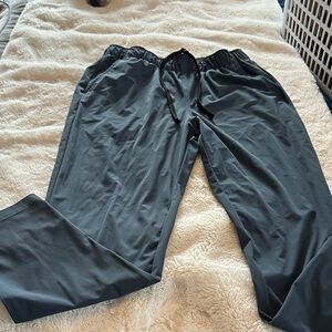 Men's Charcoal Joggers with Drawstring
